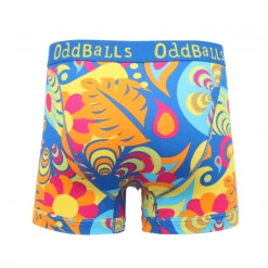 OddBalls Hippy Jungle - Teen Boys Boxer Shorts