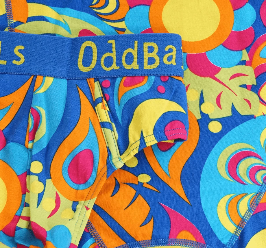 OddBalls Hippy Jungle - Teen Boys Briefs