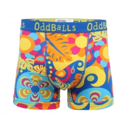 OddBalls Hippy Jungle - Teen Boys Boxer Shorts