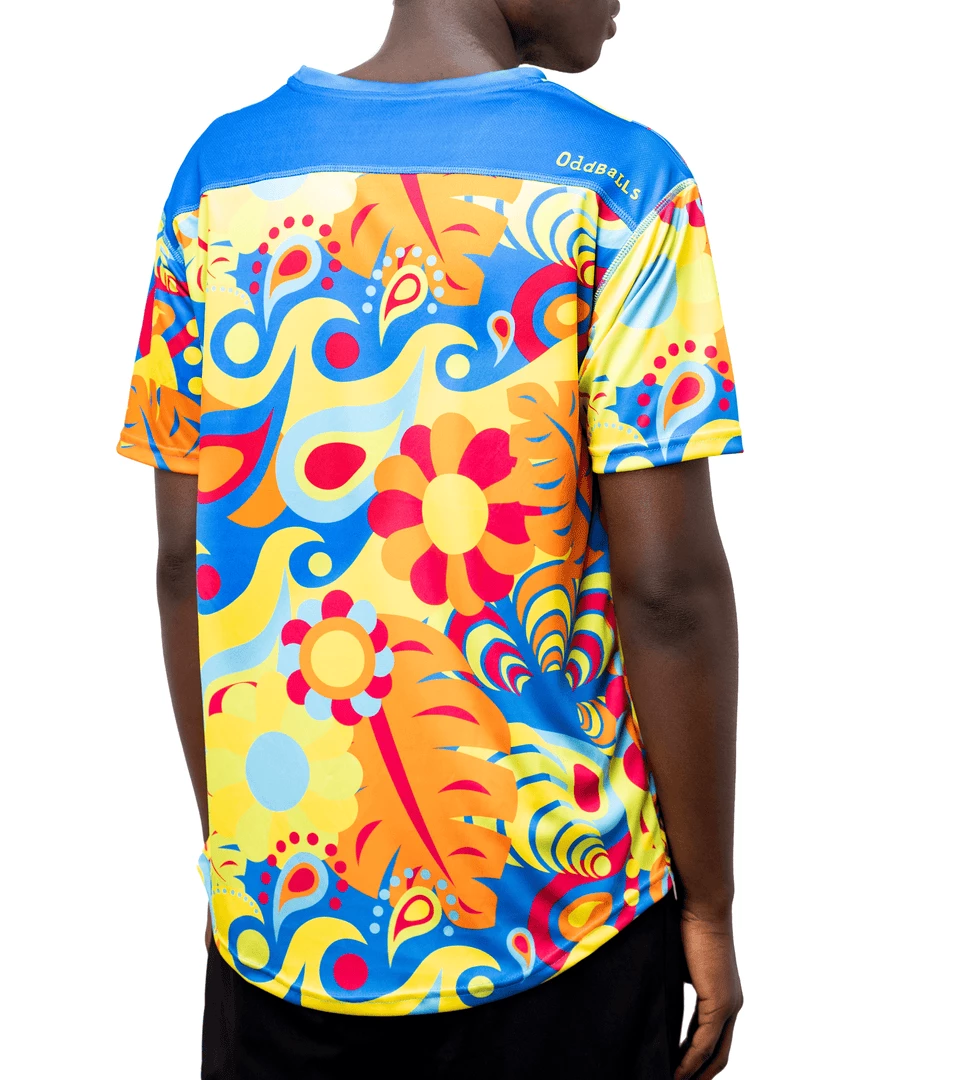 OddBalls Hippy Jungle - Adventurous - Mens Training T-Shirt