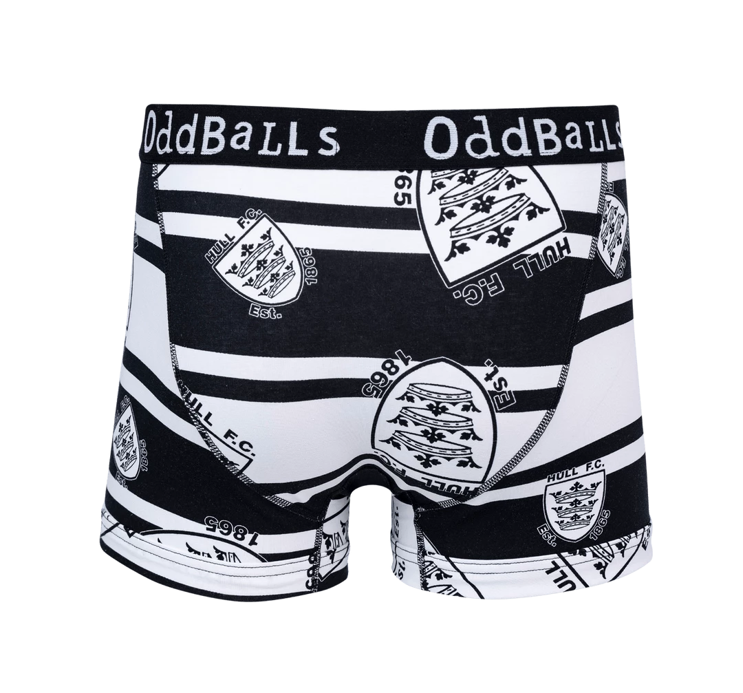 OddBalls Hull FC - Teen Boys Boxer Shorts