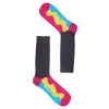 OddBalls Hidden Wacky Waves - Socks