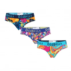 OddBalls Holiday Bundle - Ladies Briefs 3 Pack Bundle