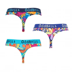 OddBalls Summer Shop Holiday Bundle - Ladies Thong 3 Pack Bundle
