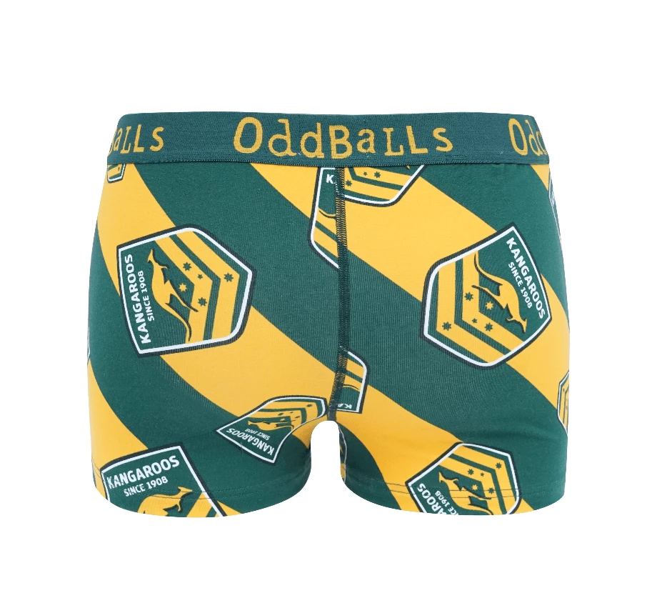 OddBalls Kangaroos - Teen Girls Boxers