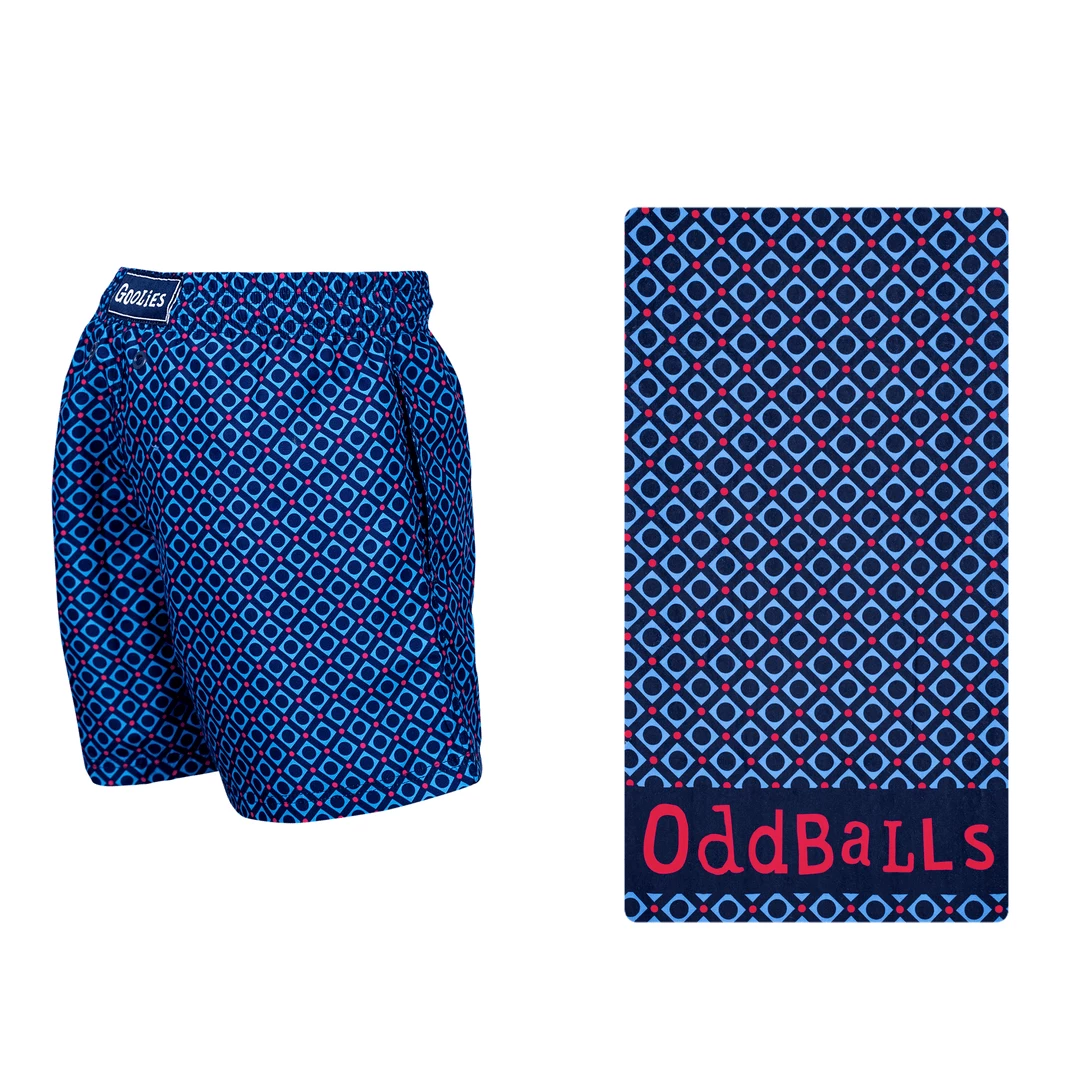 OddBalls Abstract - Kids Swim Shorts & Towel Bundle Summer Shop