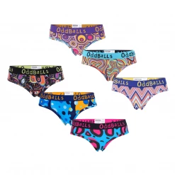 OddBalls Decorative Bundle - Ladies Briefs 6 Pack Bundle