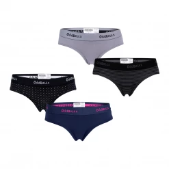 OddBalls Summer Sale | Leisure Bundle - Ladies Briefs 4 Pack Bundle