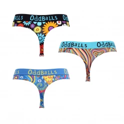 OddBalls Thongs Summer Sale | Dreamy Bundle - Ladies Thong 3 Pack Bundle