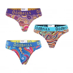 OddBalls Thongs Original Bundle - Ladies Thong 3 Pack Bundle
