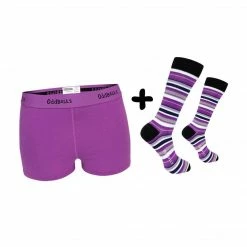 OddBalls Subscriptions Boxers CLASSIC Subscription - Ladies Boxer Shorts & Socks Monthly Subscription