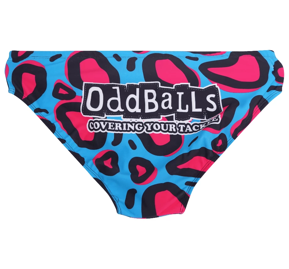 OddBalls Lazy Leopard - Swimmers Sportswear