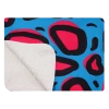 OddBalls Lazy Leopard - Luxury Sherpa Fleece Blanket