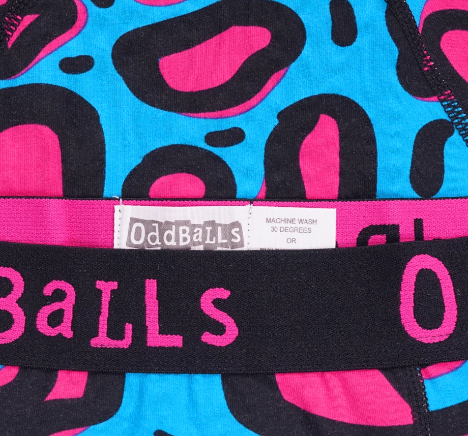 OddBalls Lazy Leopard - Ladies Briefs
