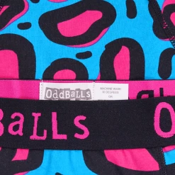 OddBalls Lazy Leopard - Teen Girls Boxers Teen Girls Boxer Shorts