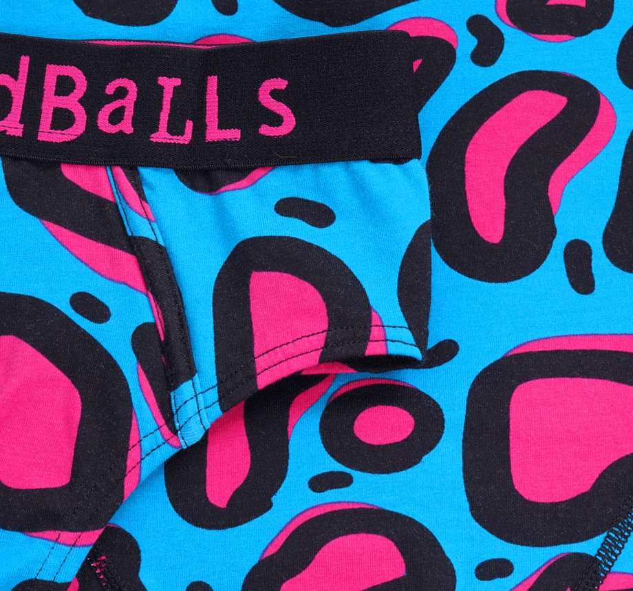 OddBalls Lazy Leopard - Mens Briefs