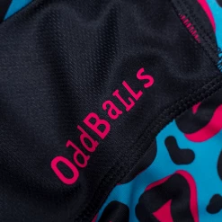 OddBalls Sportswear Lazy Leopard - Adventurous - Womens Training T-Shirt