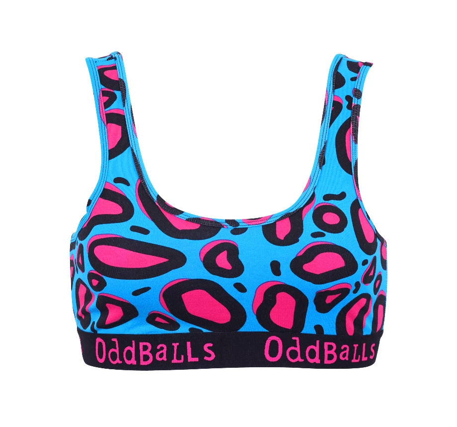 OddBalls Lazy Leopard - Ladies Bralette