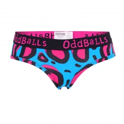 OddBalls Lazy Leopard - Ladies Briefs