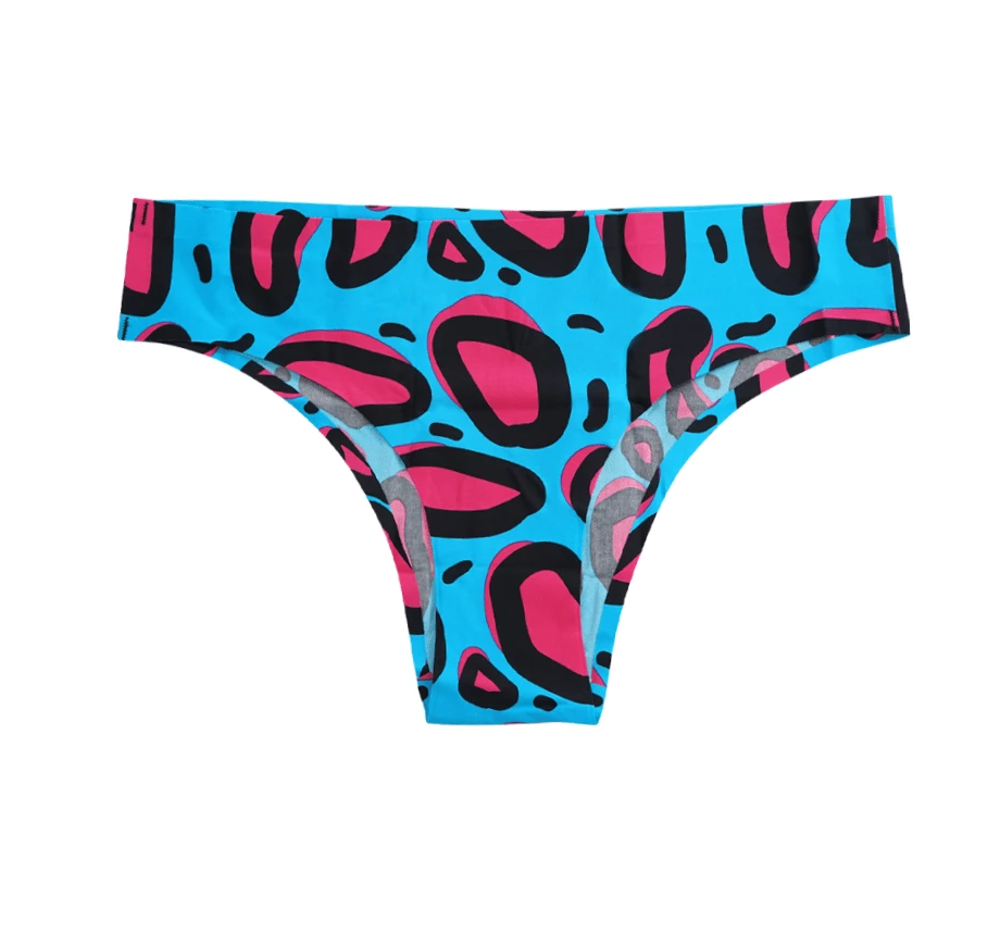 OddBalls Lazy Leopard - Seamless Brazilian Briefs