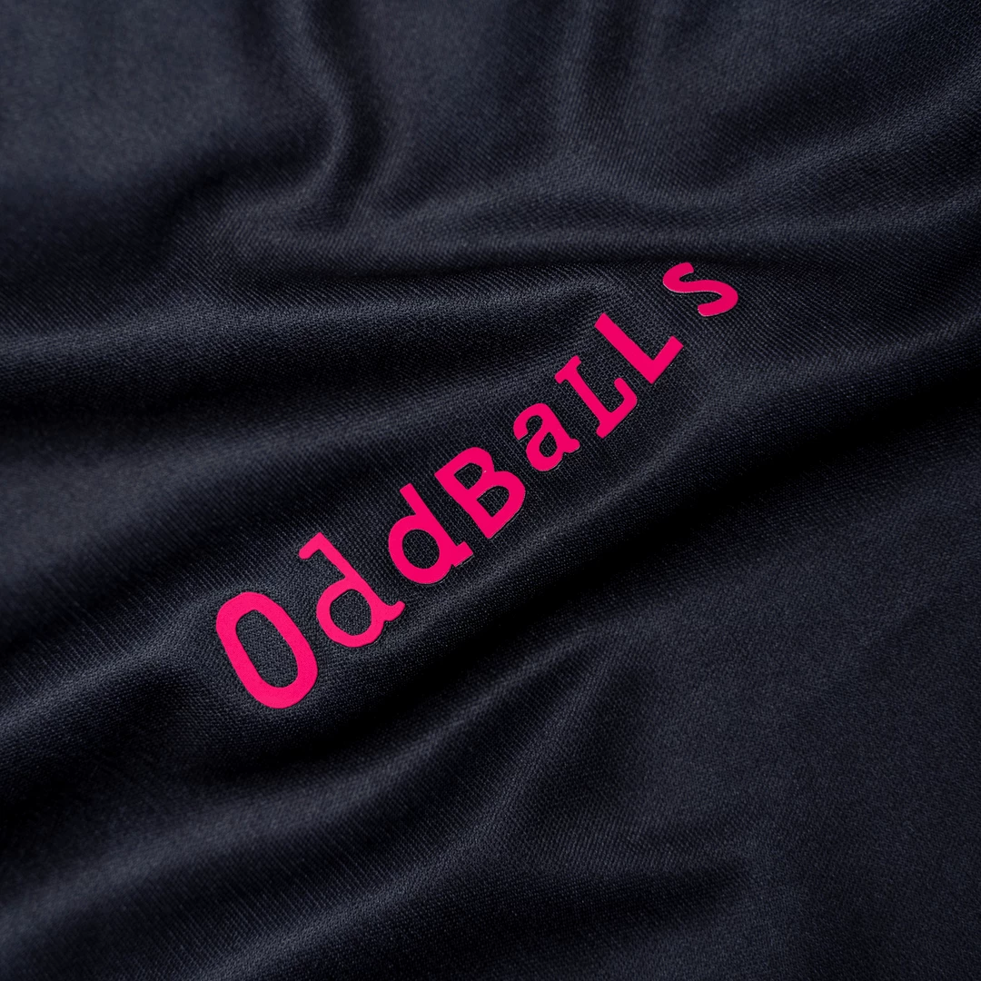 OddBalls Lazy Leopard - Tech Fit - Mens Training T-Shirt Sportswear