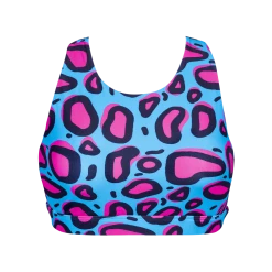 OddBalls Lazy Leopard - Sports Bra Sports Bras