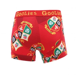 OddBalls Boys Boxer Shorts (Kids) British & Irish Lions - Red - Kids Boxer Shorts - Goolies