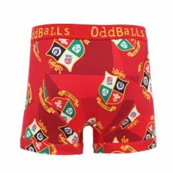 OddBalls British & Irish Lions - Red - Mens Boxer Shorts
