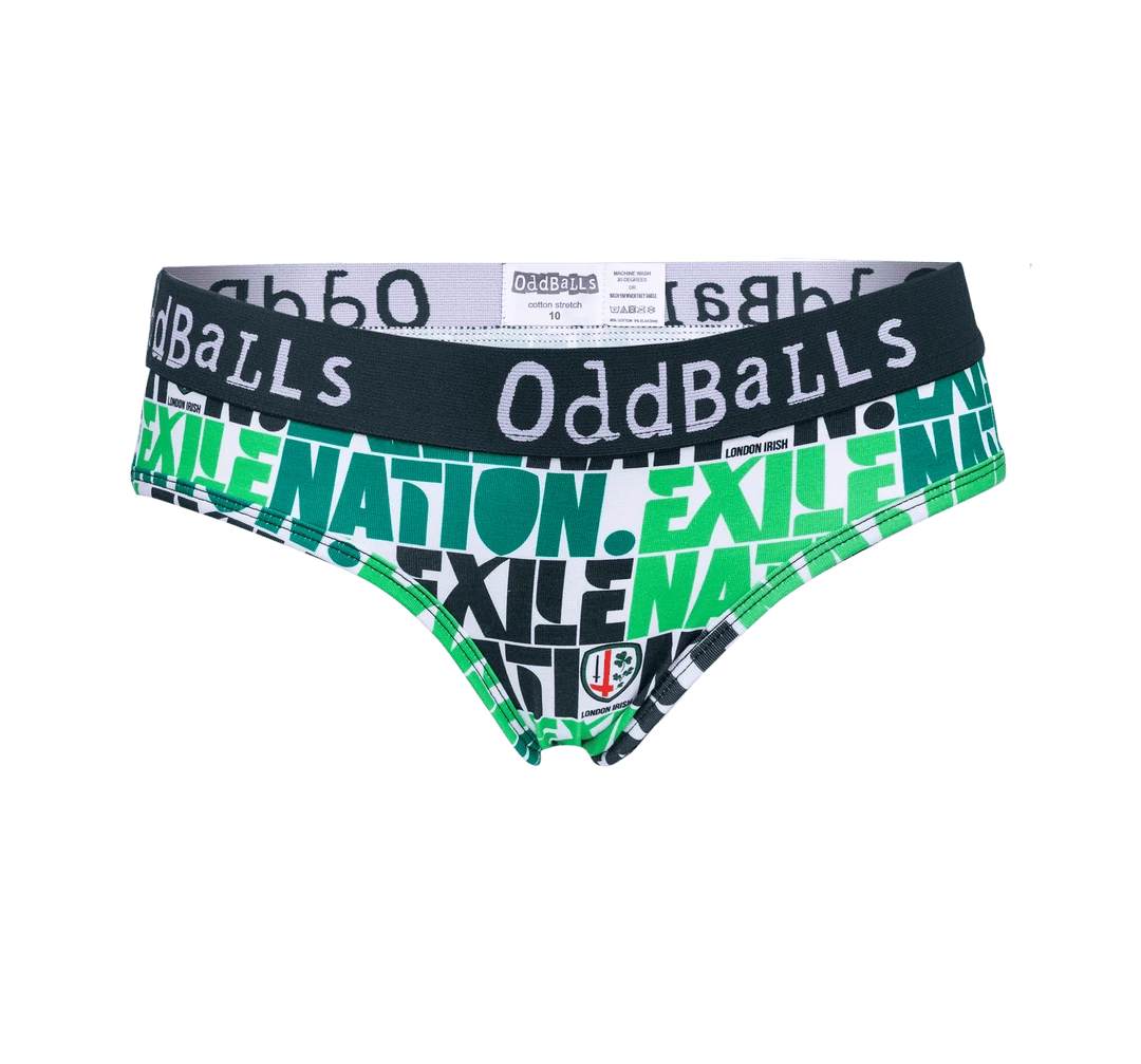 OddBalls London Irish - Teen Girls Briefs