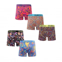OddBalls Summer Sale | Straw Hat Bundle - Mens Boxer Shorts 5 Pack Bundle