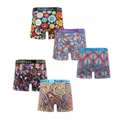 OddBalls Summer Sale | Sea Bundle - Mens Boxer Shorts 5 Pack Bundle