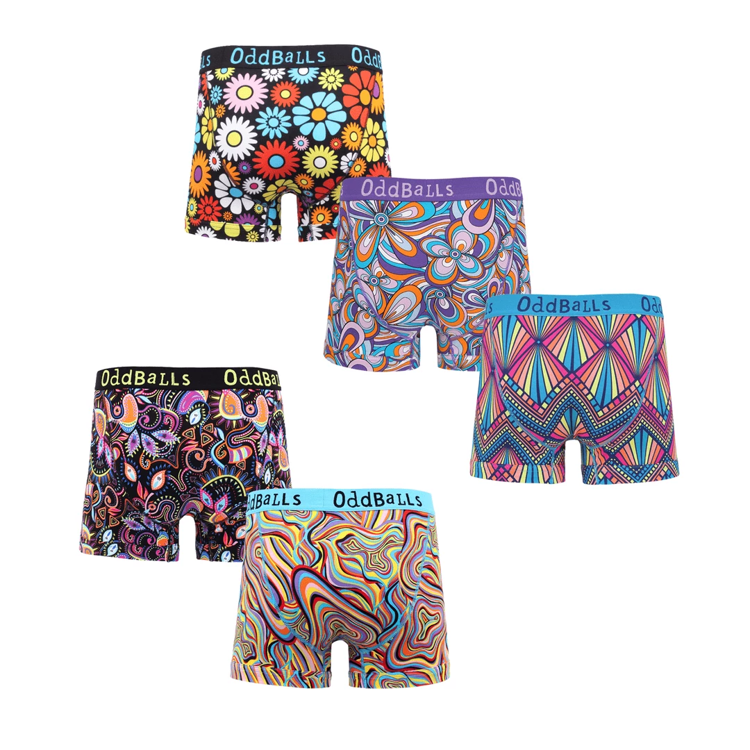 OddBalls Summer Sale | Sea Bundle - Mens Boxer Shorts 5 Pack Bundle