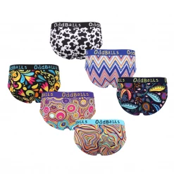 OddBalls Decorative Bundle - Mens Briefs 6 Pack Bundle