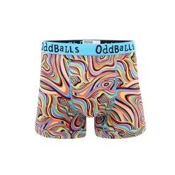OddBalls Marble - Mens Boxer Shorts + Card Bundle Underwear & Birthday Cards