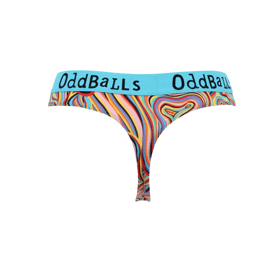 OddBalls Marble - Ladies Thongs