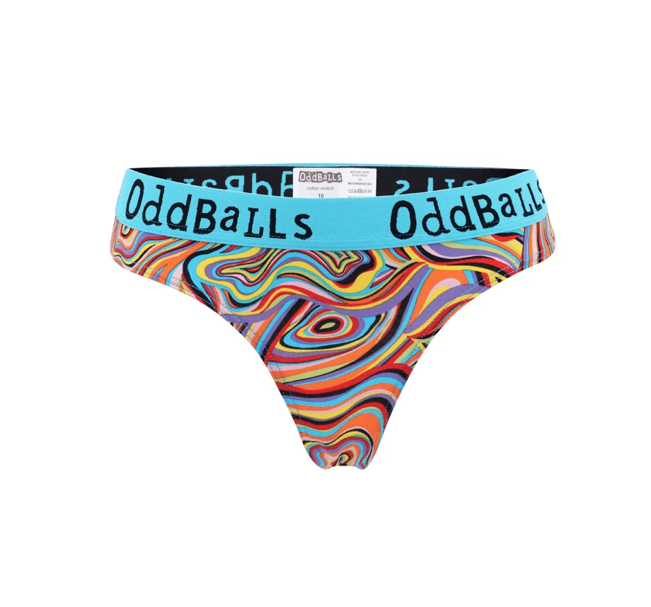 OddBalls Marble - Ladies Thongs