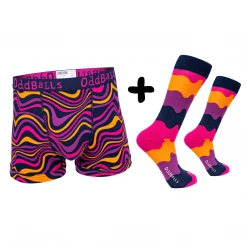OddBalls Subscriptions Mens Boxer Shorts & Socks Monthly Subscription [G2]