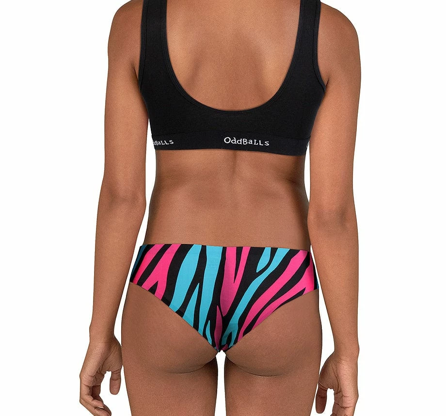 OddBalls Zebra - Seamless Brazilian Briefs