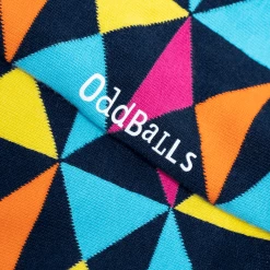 OddBalls Multi Triangles - Socks