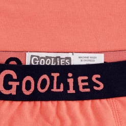 OddBalls Navy & Coral - Kids Boxer Shorts - Goolies