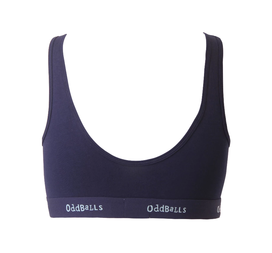 OddBalls Teen Girls Bralettes Navy & Mint - Teen Girls Bralette