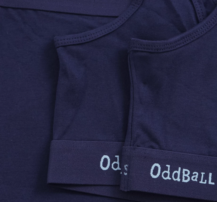 OddBalls Teen Girls Bralettes Navy & Mint - Teen Girls Bralette