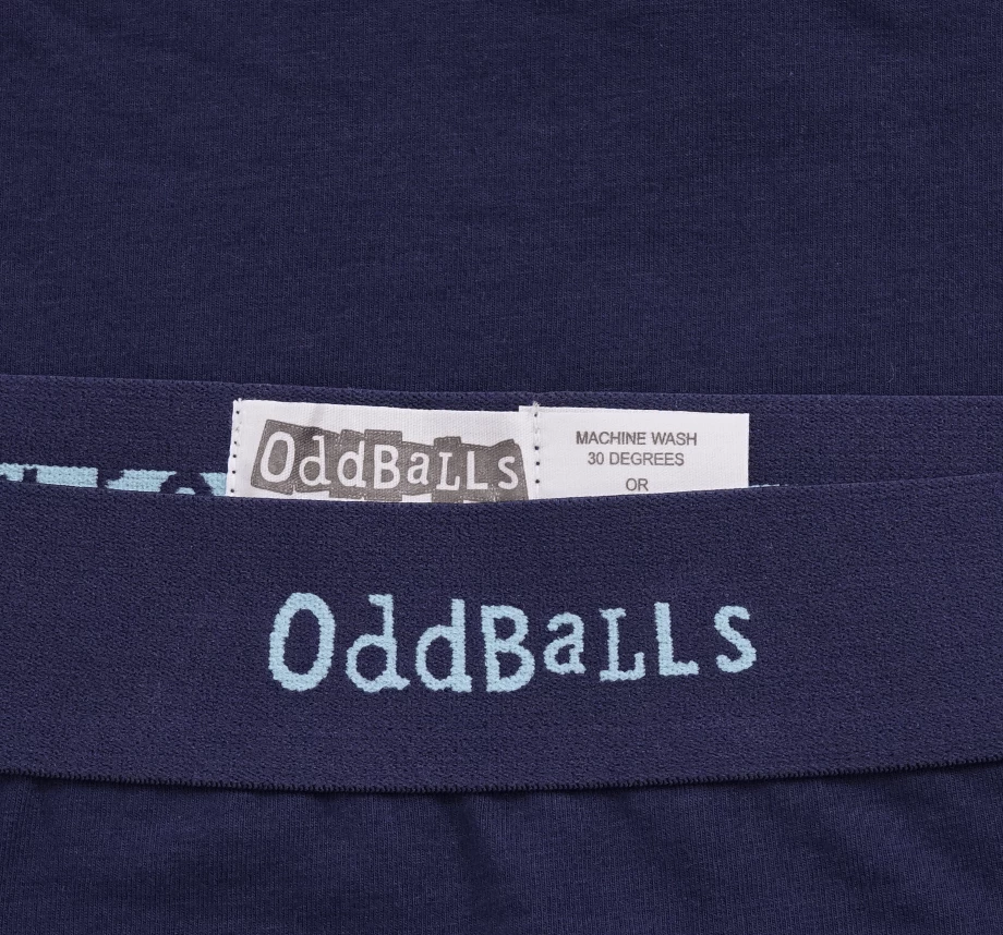 OddBalls Navy & Mint - Ladies Briefs