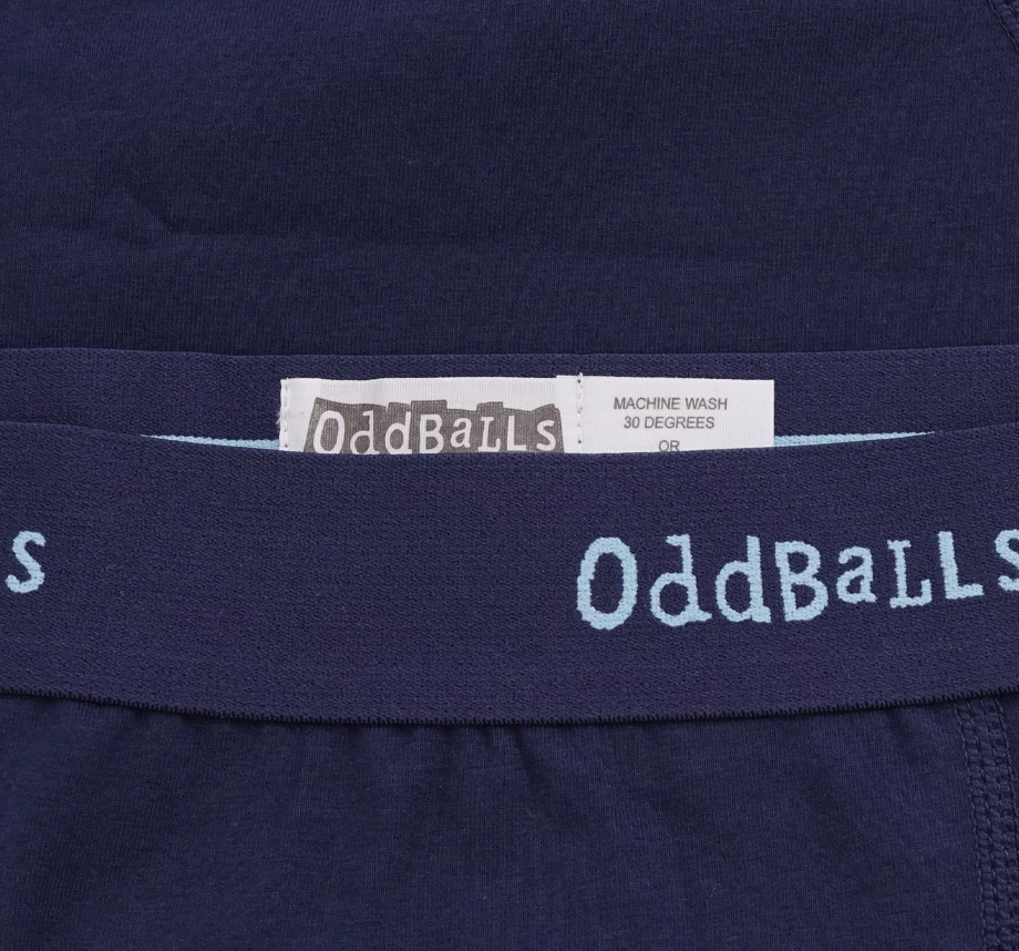 OddBalls Navy & Mint - Teen Boys Briefs