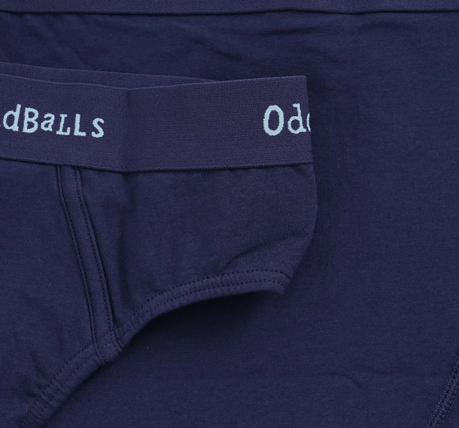 OddBalls Navy & Mint - Teen Boys Briefs