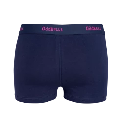 OddBalls Navy & Magenta - Teen Girls Boxers