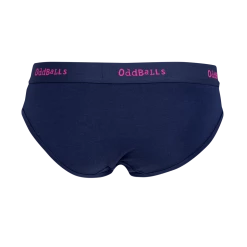 OddBalls Teen Girls Briefs Navy & Magenta - Teen Girls Brief