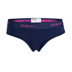 OddBalls Teen Girls Briefs Navy & Magenta - Teen Girls Brief