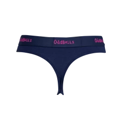 OddBalls Teen Girls Thongs Navy & Magenta - Teen Girls Thong