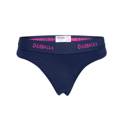 OddBalls Teen Girls Thongs Navy & Magenta - Teen Girls Thong